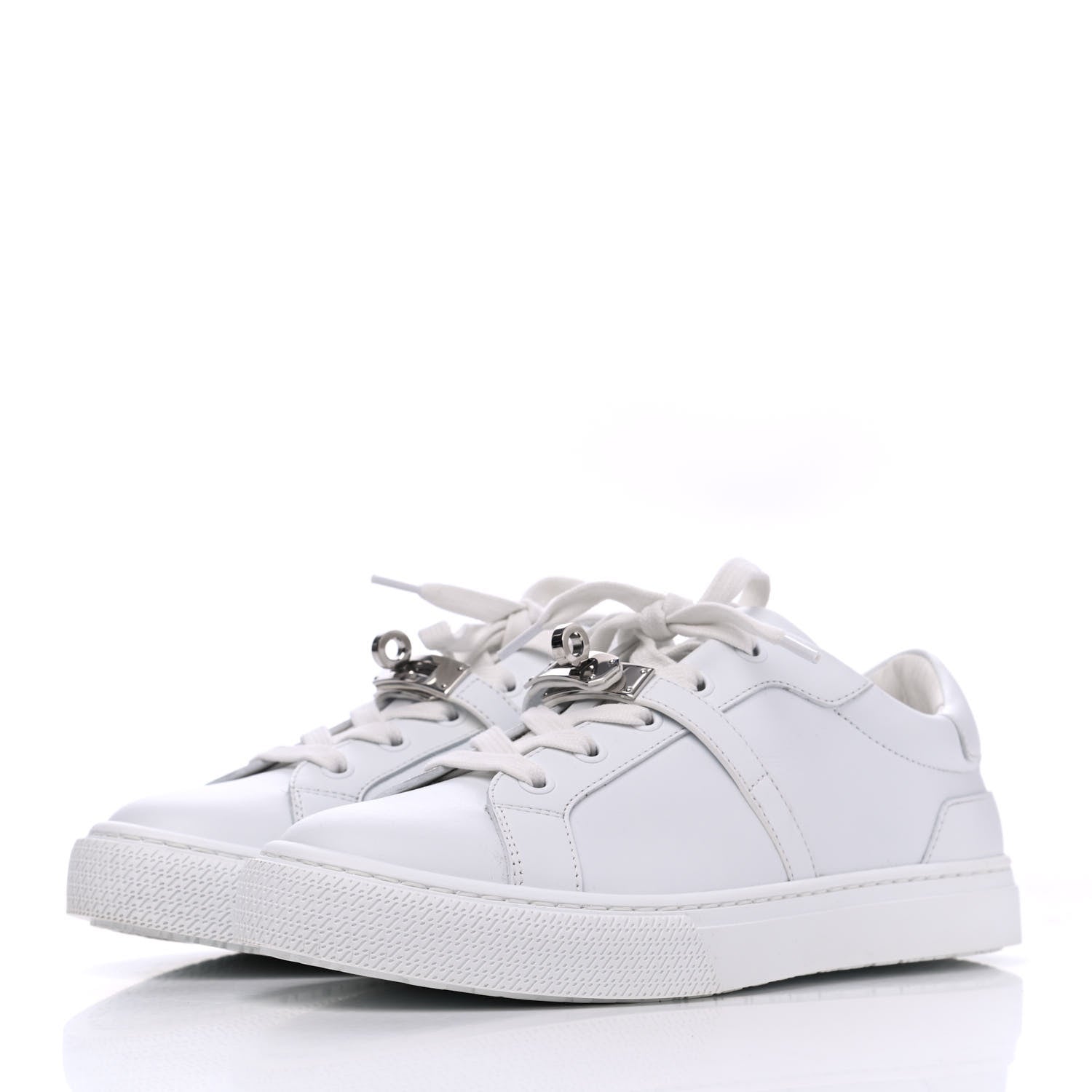 Hermes Calfskin Day Sneakers 37 White 3 of 18