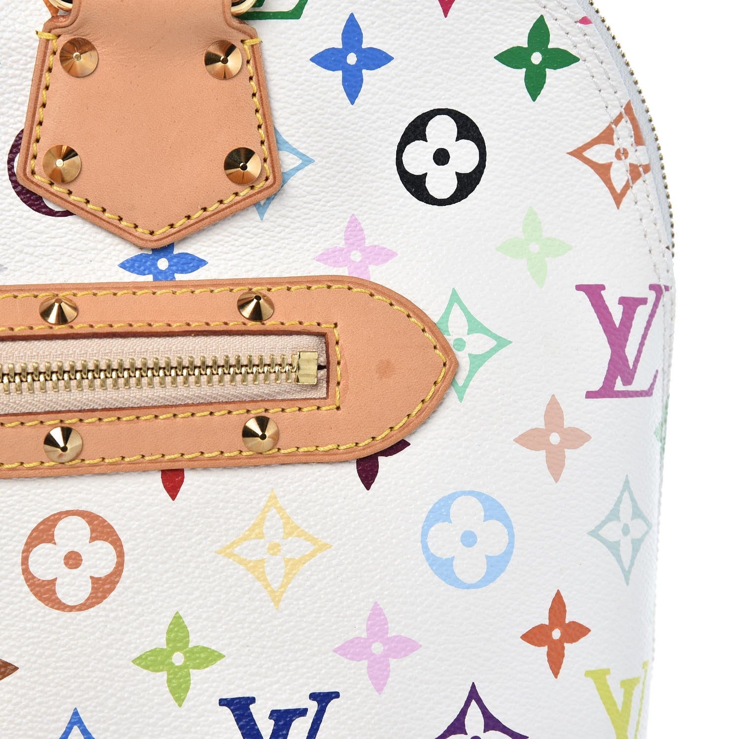 Louis Vuitton Monogram Multicolor Alma White 11 of 11