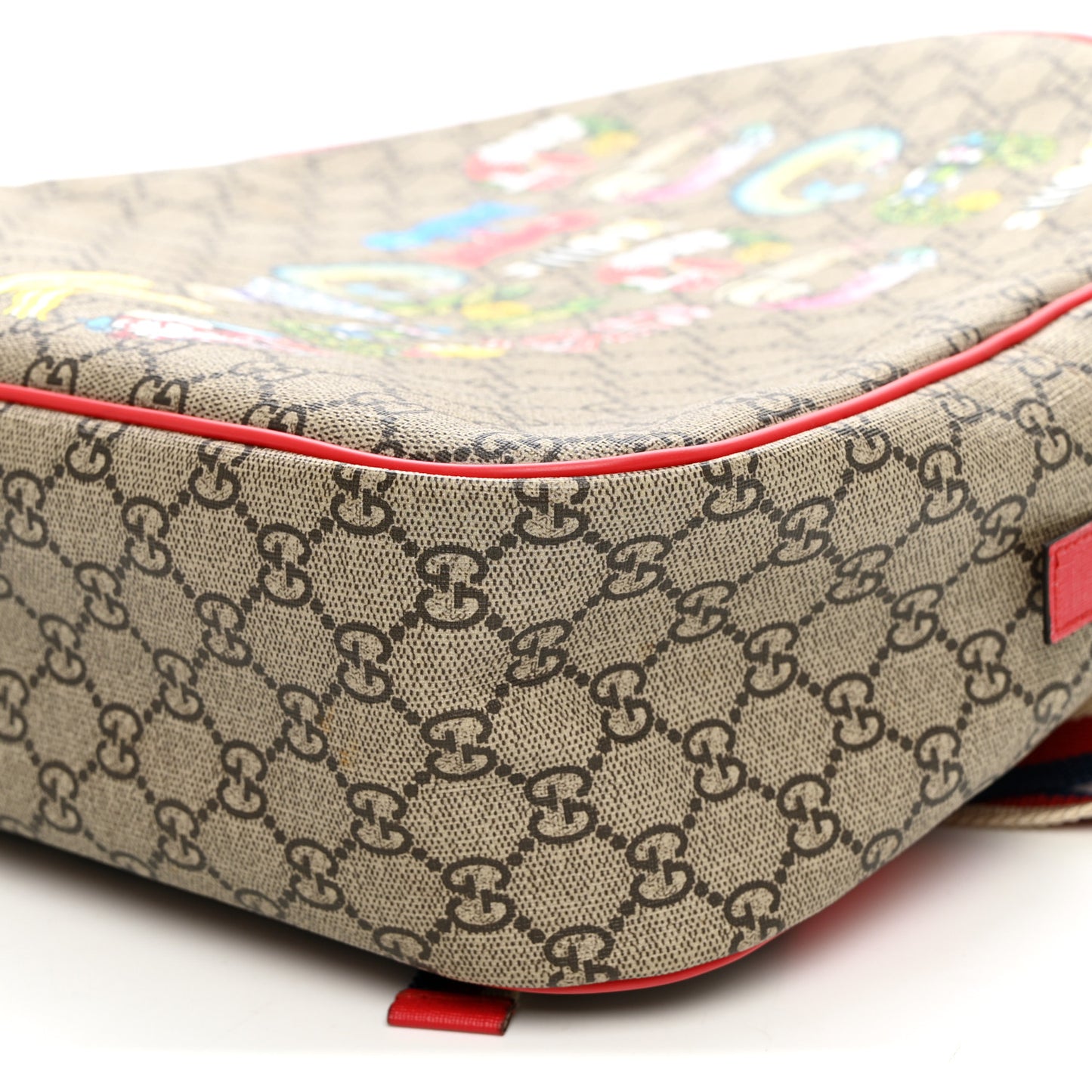 X YUKO HIGUCHI GG Supreme Monogram Logo Print Childrens Dome Backpack Pink