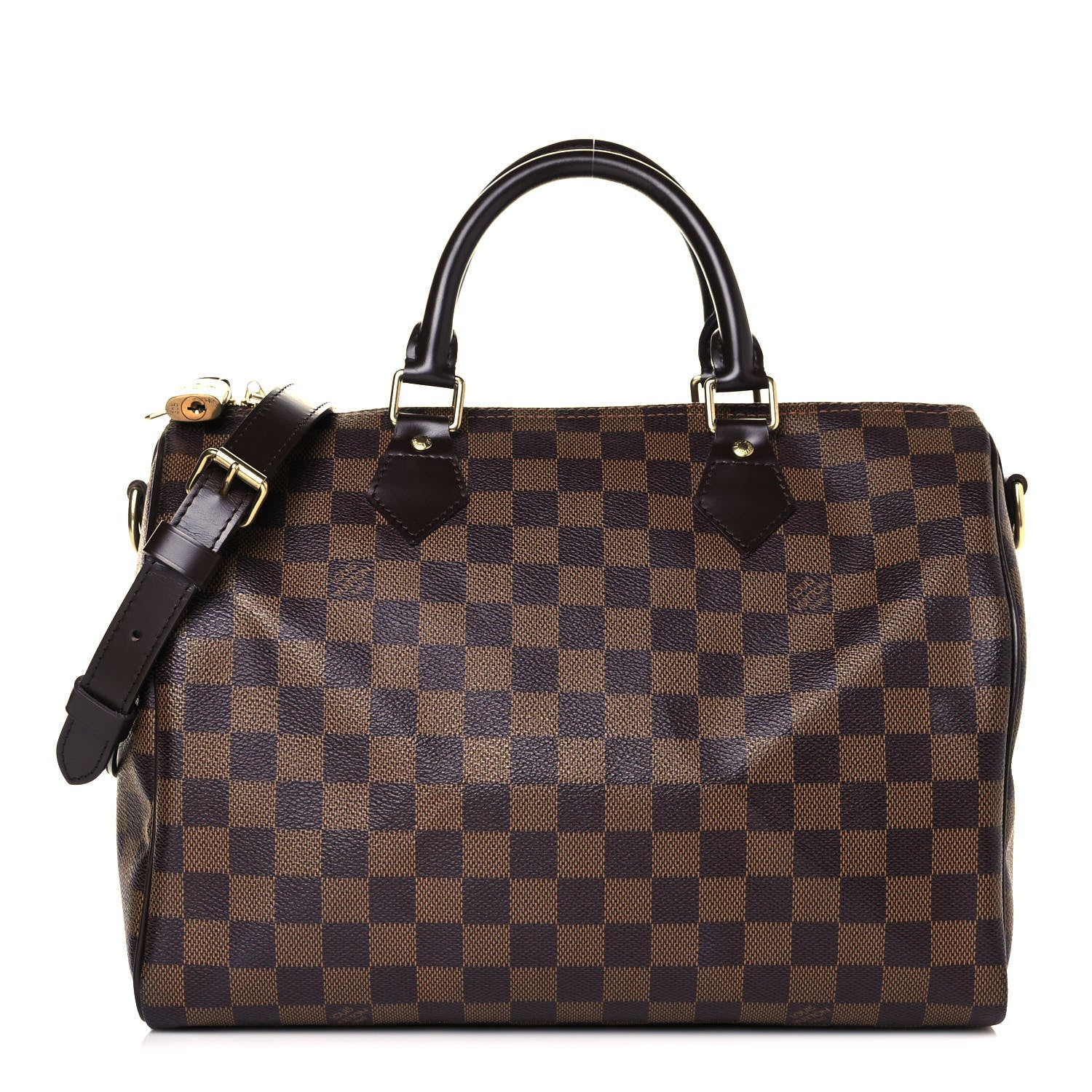 Louis Vuitton Damier Ebene Speedy Bandouliere 30 1 of 14