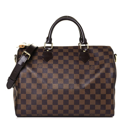 Louis Vuitton Damier Ebene Speedy Bandouliere 30 1 of 14