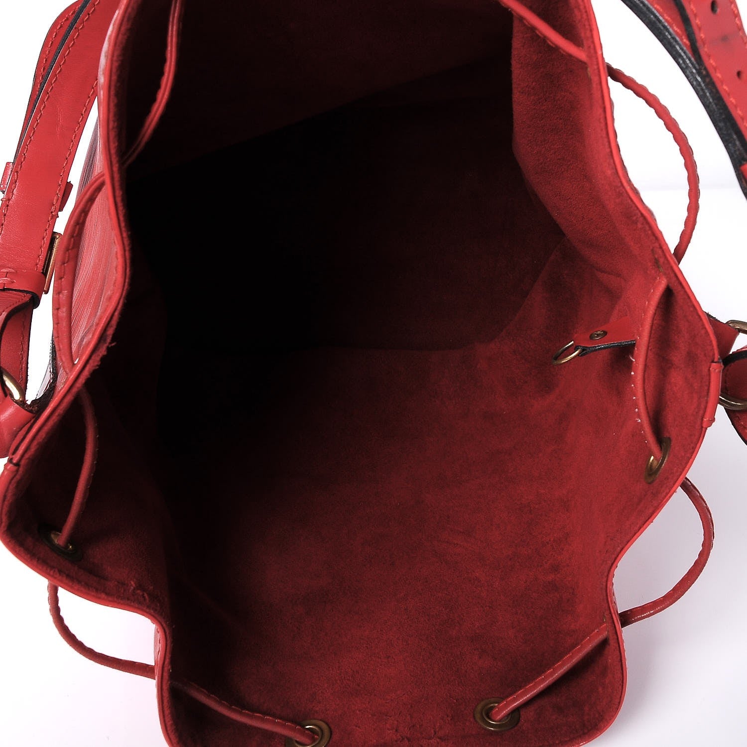 Louis Vuitton Epi Noe Castillan Red 5 of 7