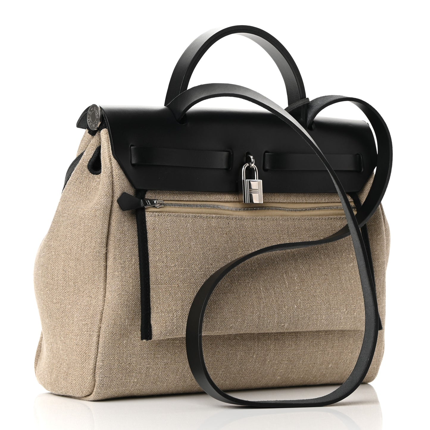 Military Toile Vache Hunter Herbag Zip Retourne 31 PM Ficelle Black