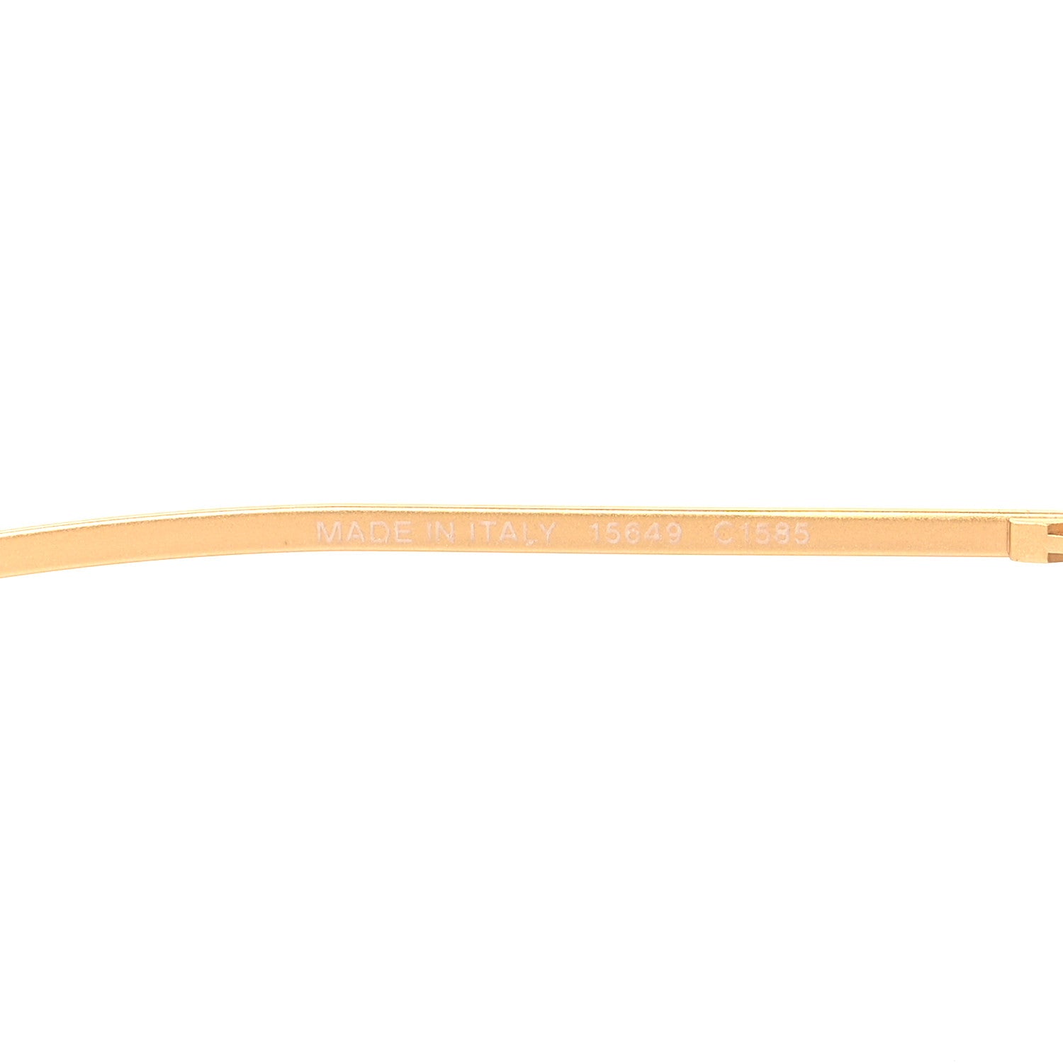 Chanel Frameless Ombre Sunglasses 15649 Gold 6 of 6