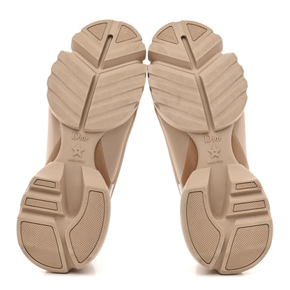Christian Dior Neoprene Rubber Womens D-Connect Sneakers 36 Nude 6 of 9