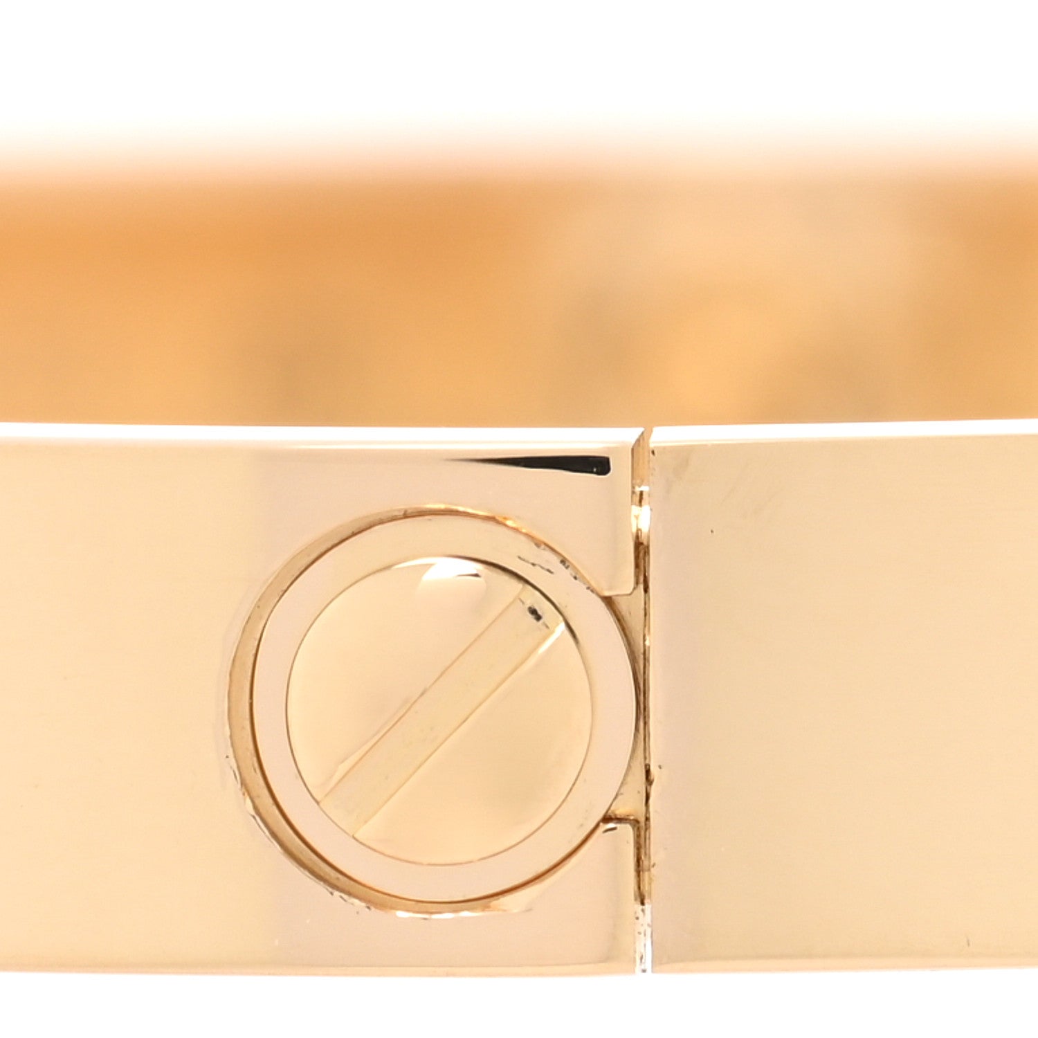 Cartier 18K Yellow Gold Medium LOVE Bracelet 16 6 of 8
