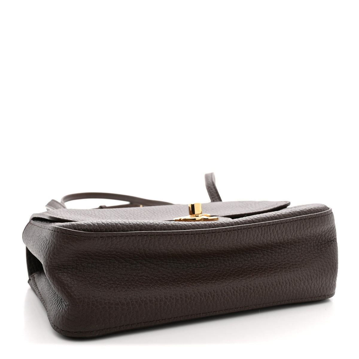 Chanel Grained Calfskin Mini Souplissimo Maxi Flap Dark Brown 4 of 11