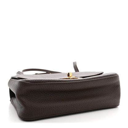 Chanel Grained Calfskin Mini Souplissimo Maxi Flap Dark Brown 4 of 11