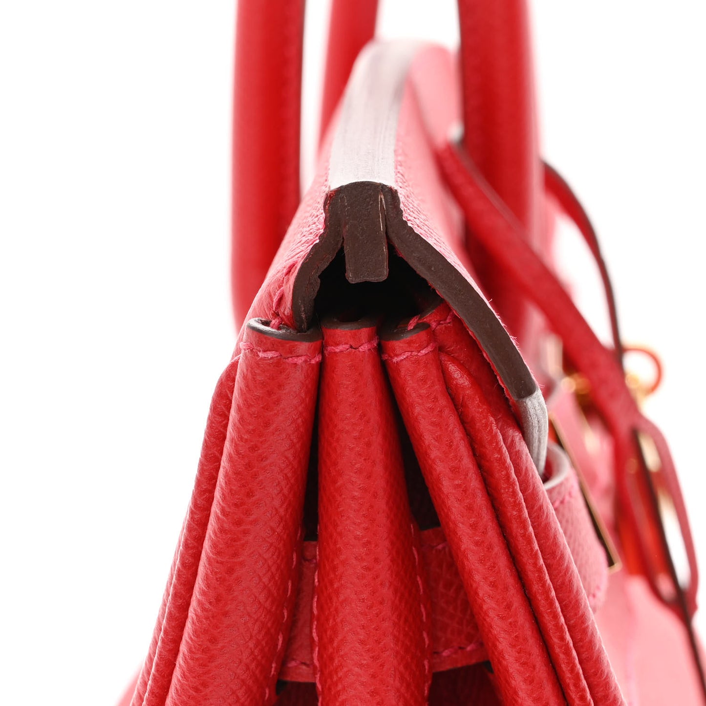 Epsom Birkin 35 Rouge Casaque