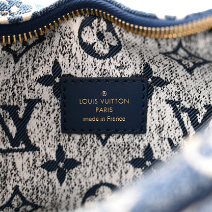 Louis Vuitton Monogram Jacquard Denim Loop Bleu 6 of 9
