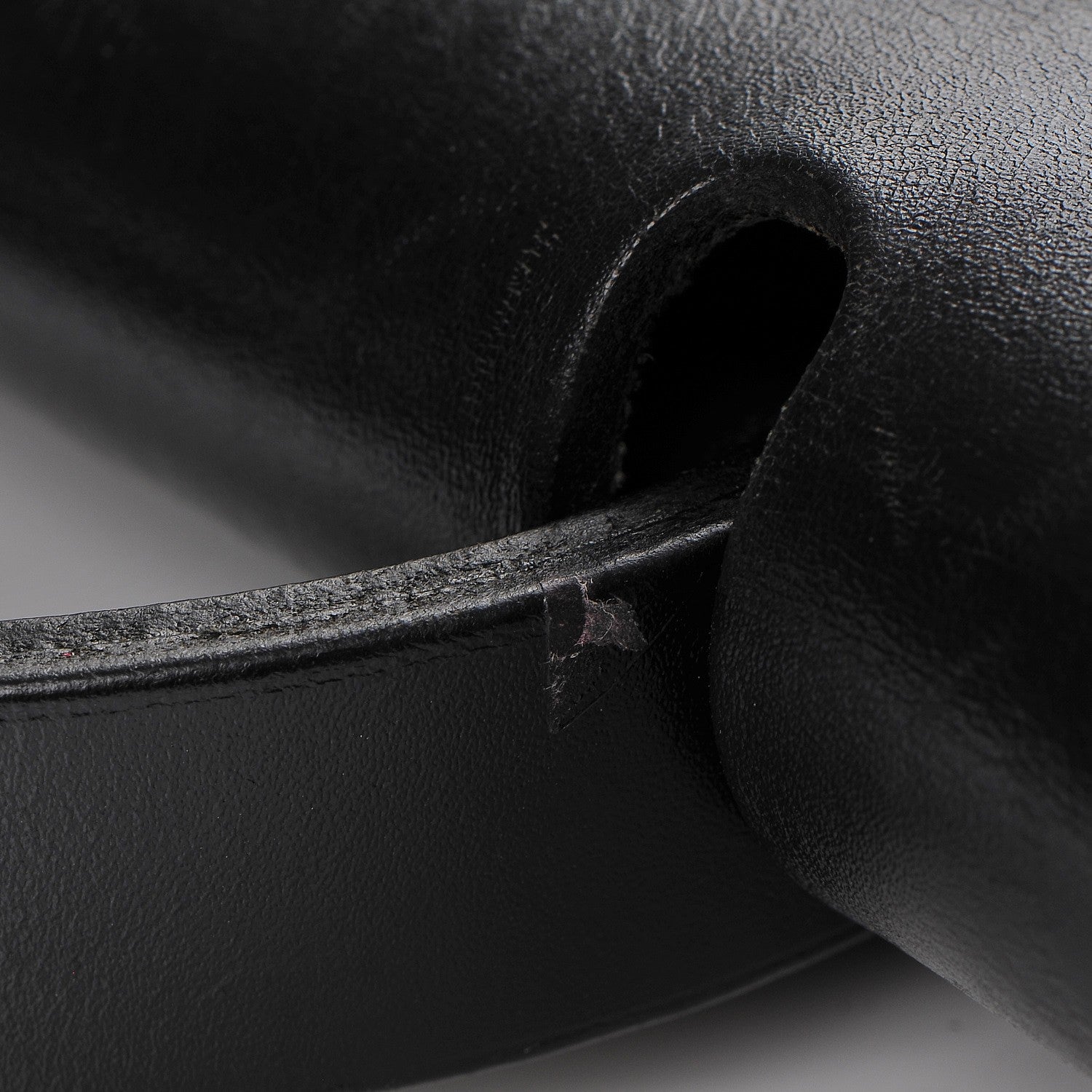 Hermes Toile Vache Calfskin Herbag 39 GM Black 10 of 11