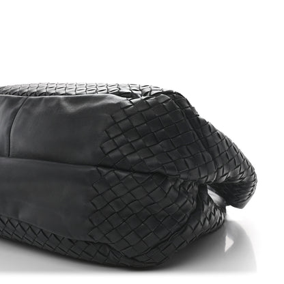 Bottega Veneta Nappa Intrecciato Medium Campana Hobo Dark Navy 10 of 10