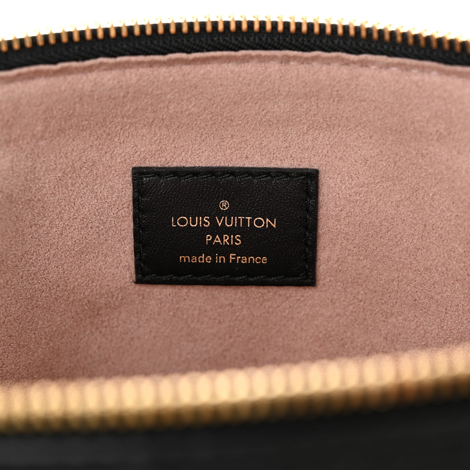 Louis Vuitton Lambskin Embossed Monogram Coussin PM Black 6 of 10