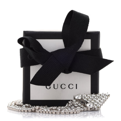 Gucci Crystal Triangle Tassel Single Drop Earring 6 of 6