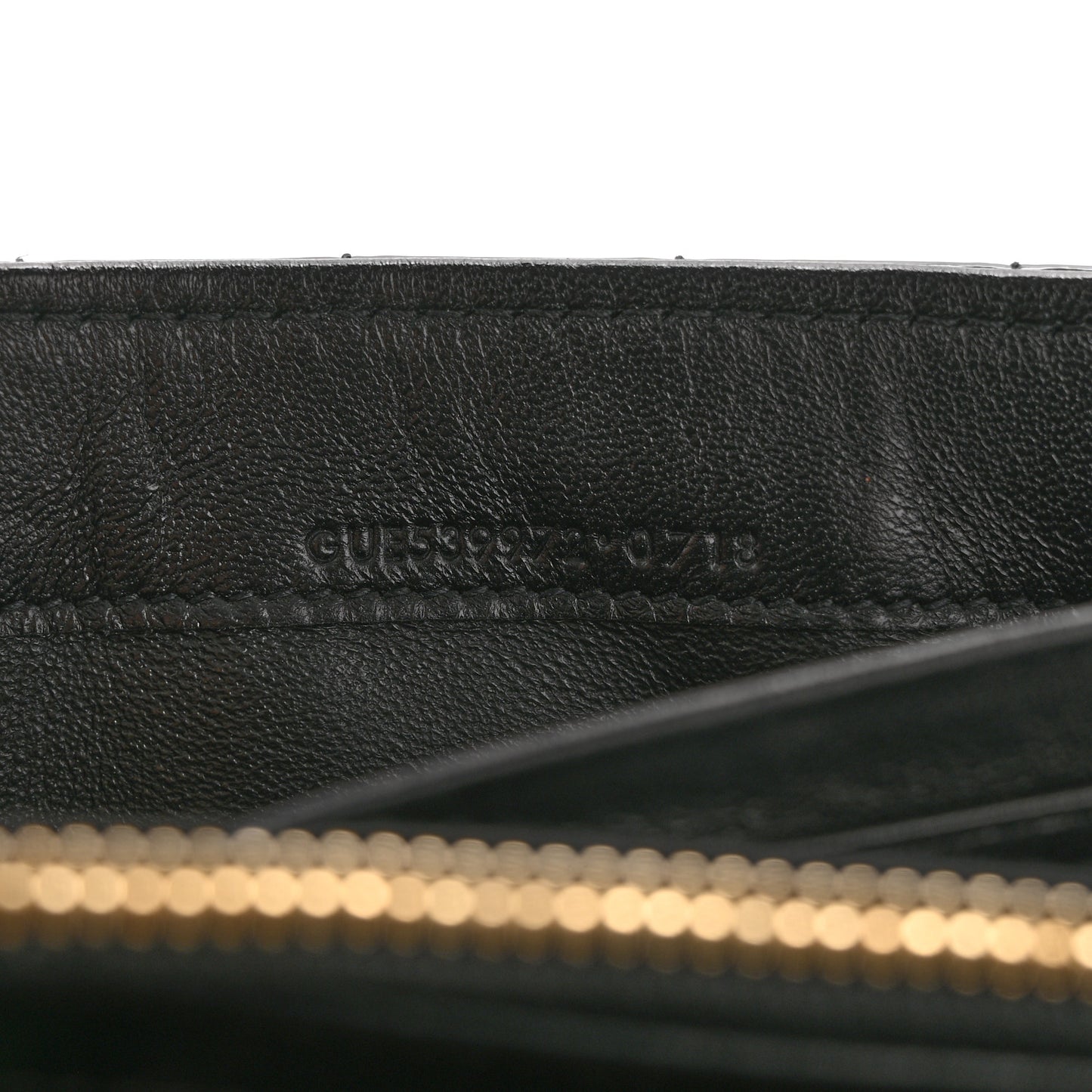 Patent Calfskin Matelasse Monogram Large Vicky Continental Wallet Black