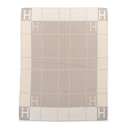 Hermes Wool Cashmere Avalon III Blanket Coco Camomille 1 of 3