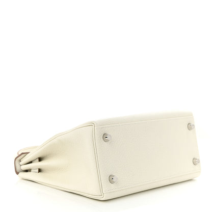 Hermes Togo Kelly Retourne 25 Mushroom 4 of 11