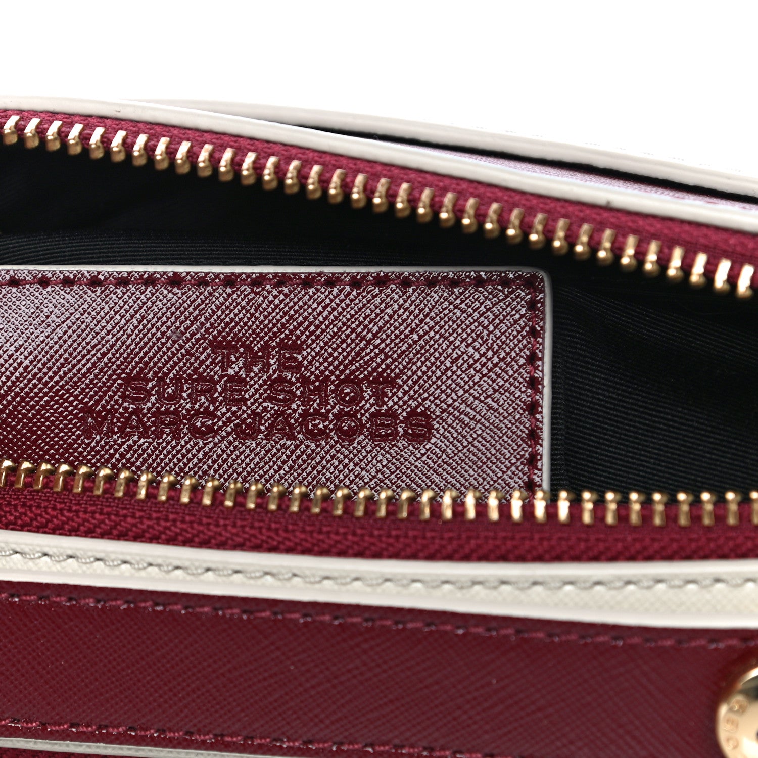 Marc Jacobs Saffiano Large The Sure Shot Camera Bag Red Multicolor 8 of 13