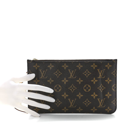 Louis Vuitton Monogram Neverfull MM GM Pochette Mimosa 2 of 11