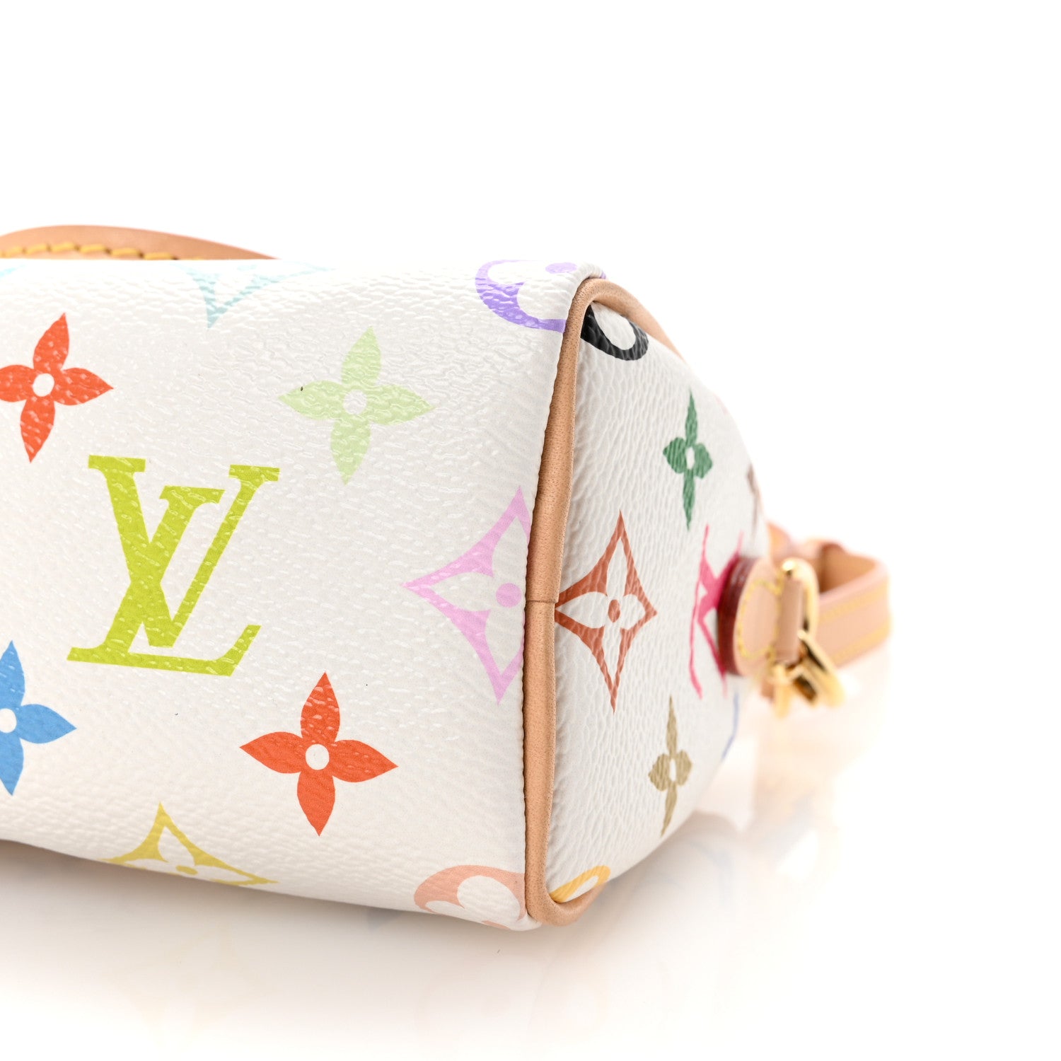 Louis Vuitton LV X TM Monogram Multicolor Nano Speedy White 9 of 10