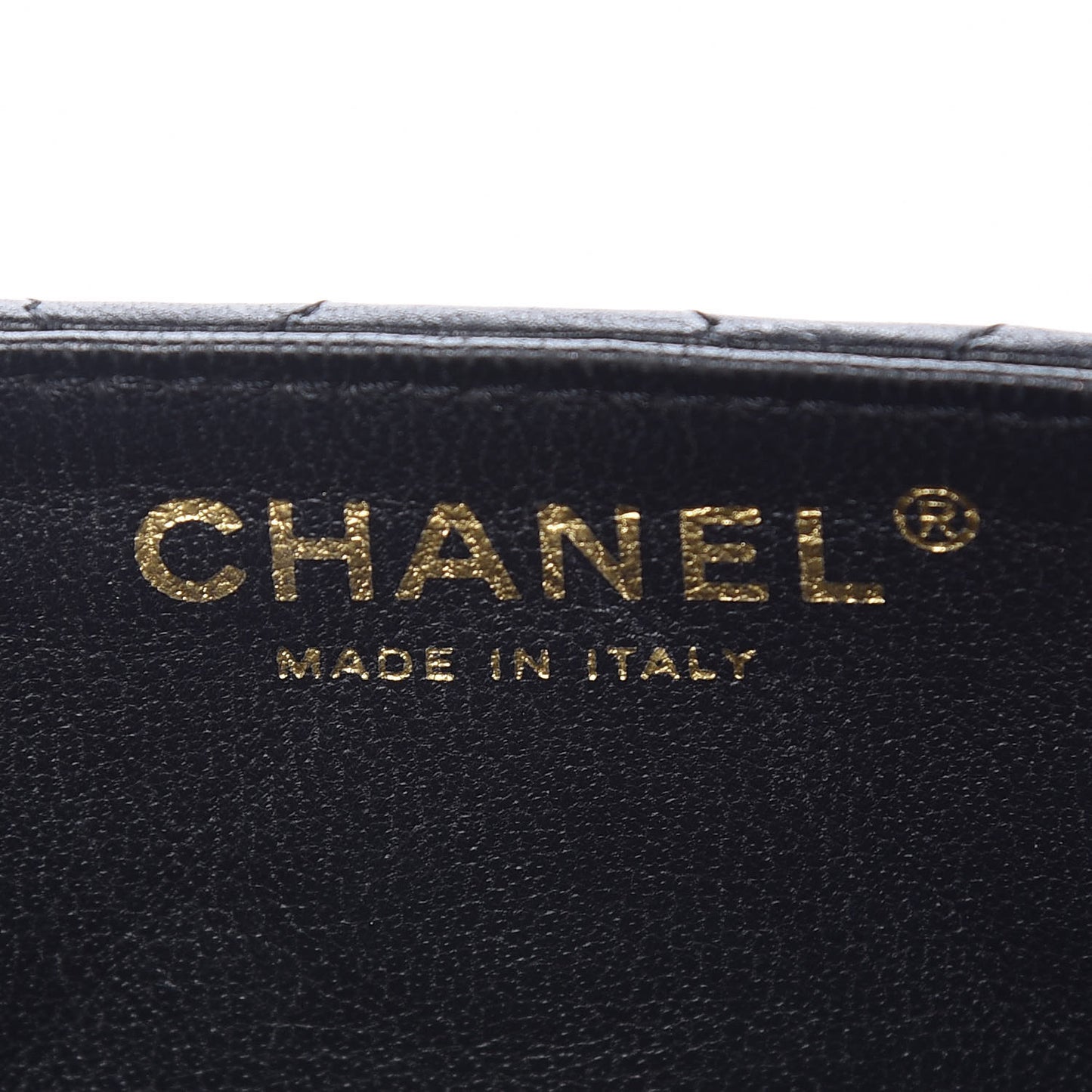Lambskin Quilted East West Flap Black