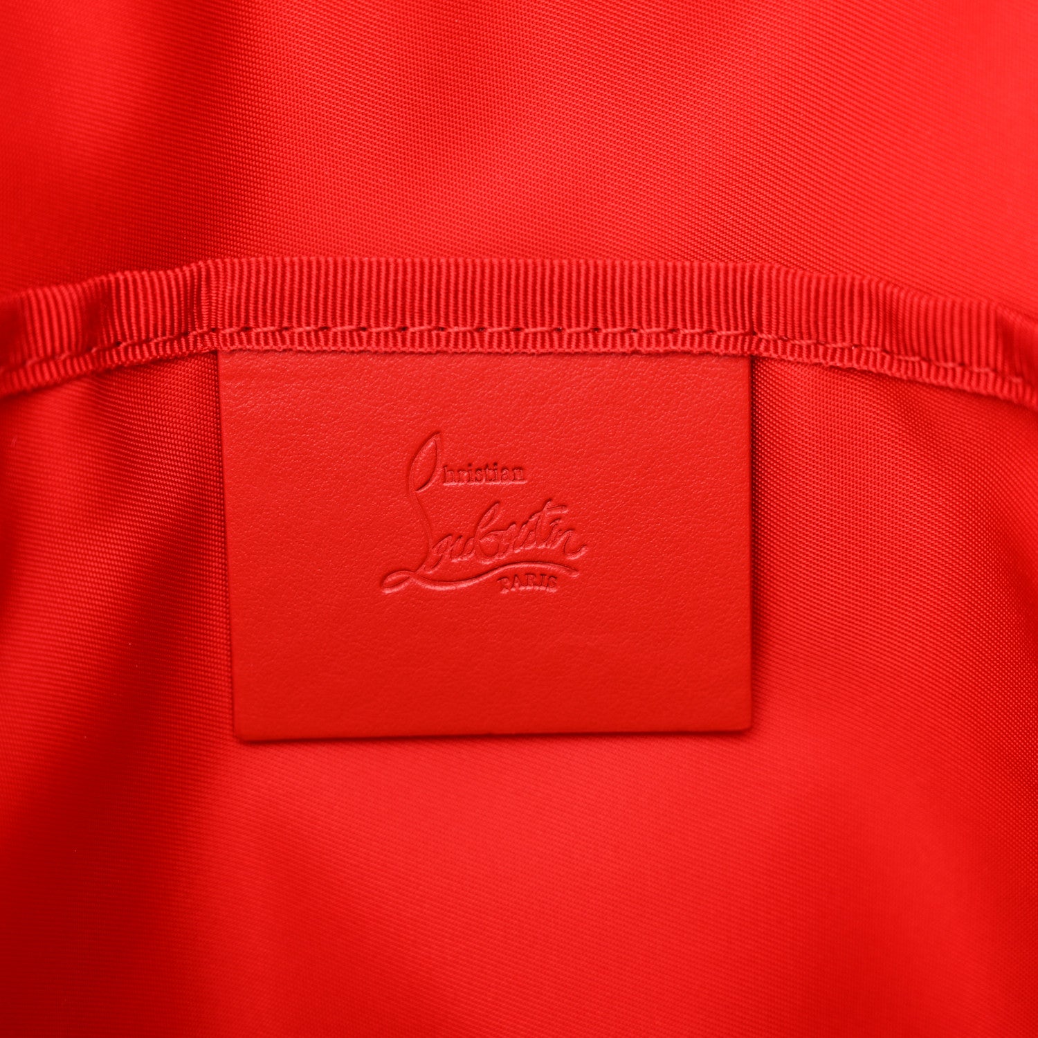 Christian Louboutin Logo Jacquard Zip N Flap Backpack Smoky 6 of 10
