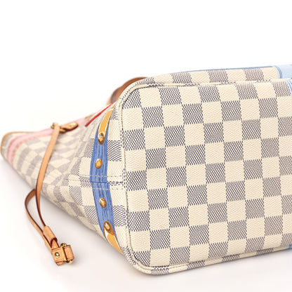 Louis Vuitton LOUIS VUITTON Damier Azur Summer Trunks Neo Neverfull MM 7 of 13