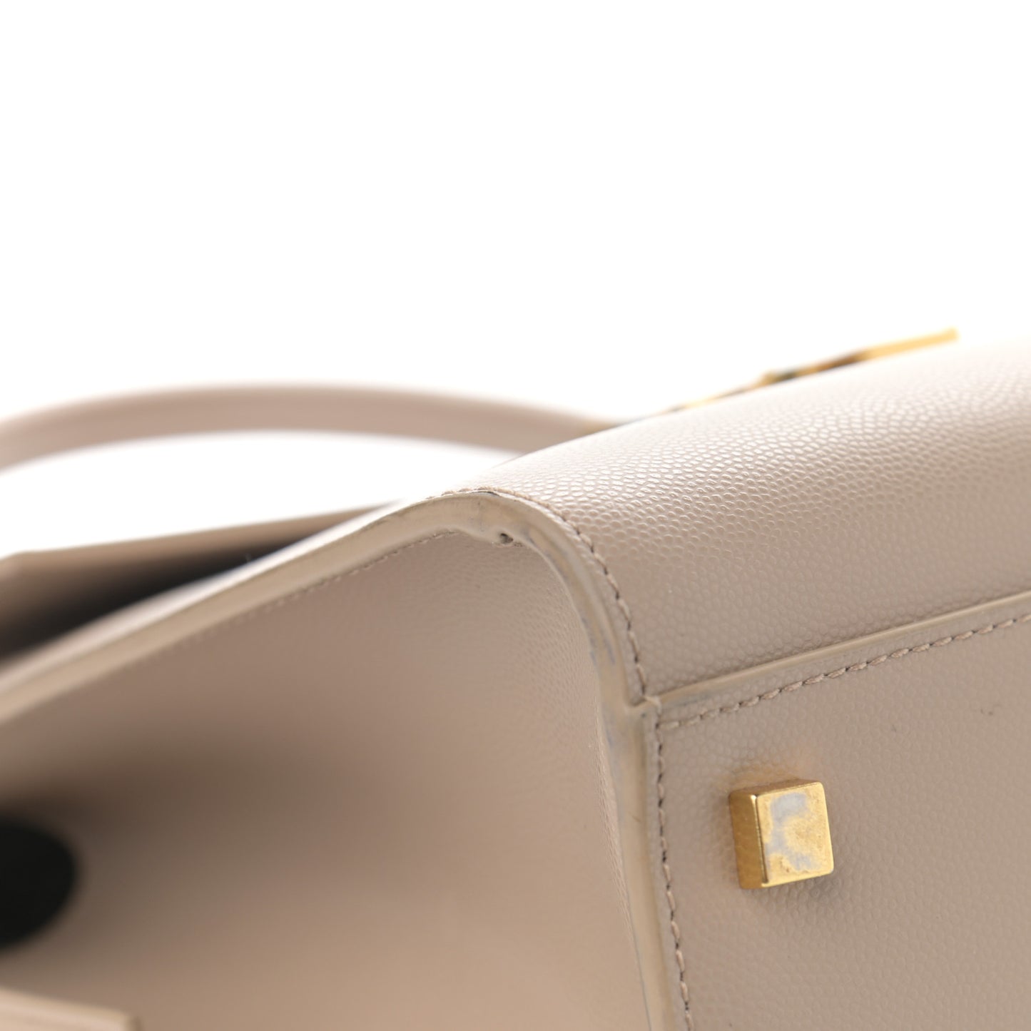 Grain De Poudre Medium Uptown Tote Dark Beige