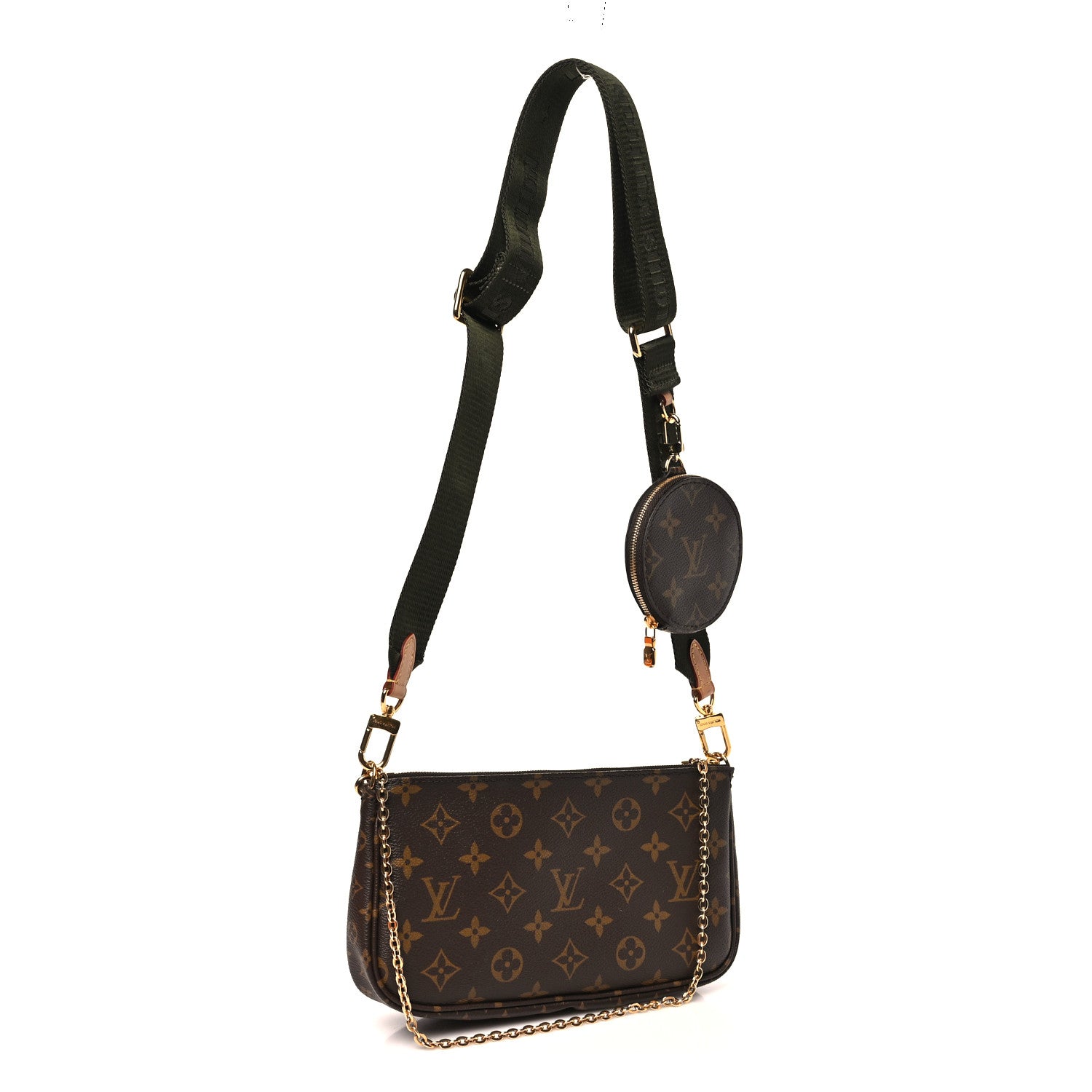 Louis Vuitton Monogram Multi Pochette Accessories Kaki 3 of 11