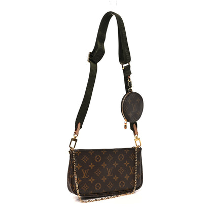Louis Vuitton Monogram Multi Pochette Accessories Kaki 3 of 11
