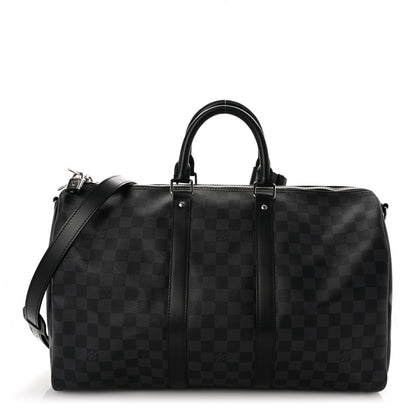 Louis Vuitton Damier Graphite Keepall Bandouliere 45 1 of 8