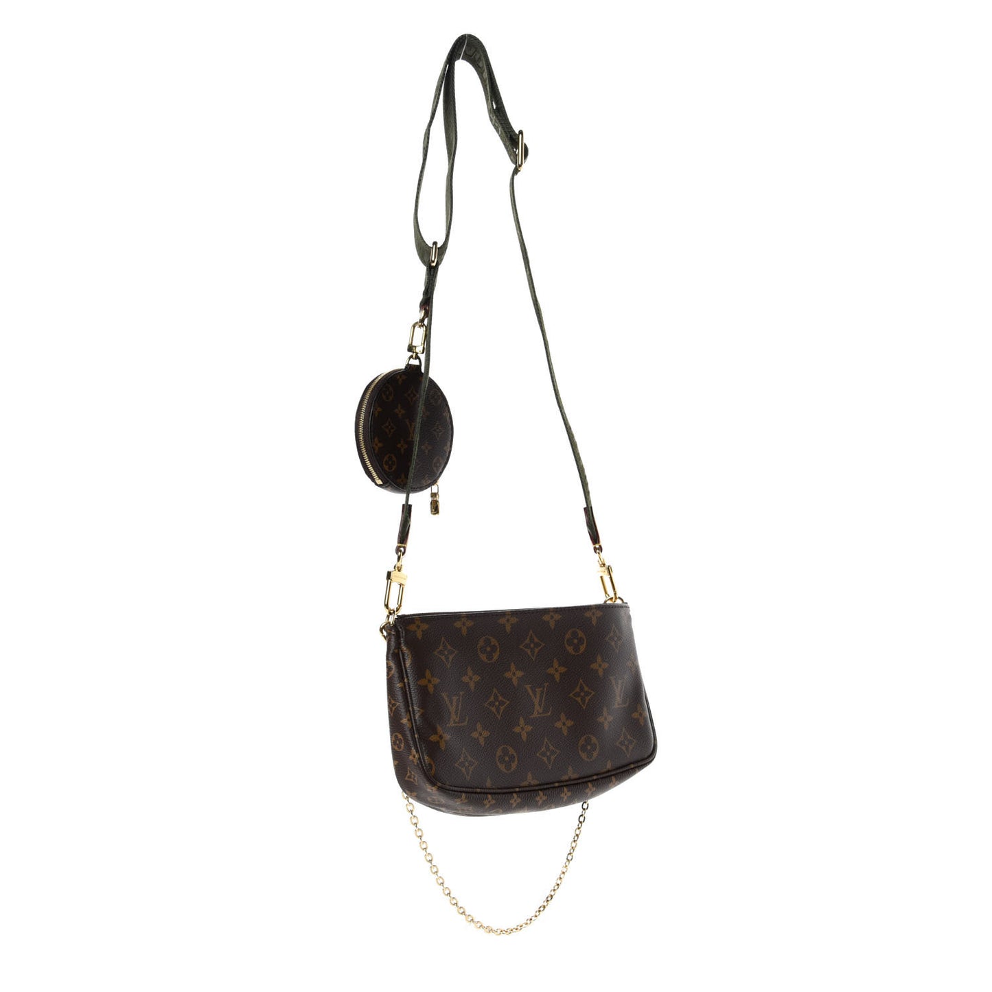 Monogram Multi Pochette Accessories Kaki
