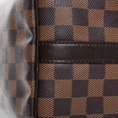 Louis Vuitton Damier Ebene Speedy Bandouliere 30 7 of 16