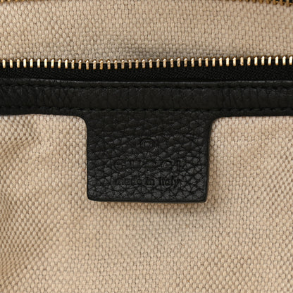Gucci Pebbled Calfskin Medium Soho Bowler Black 6 of 14