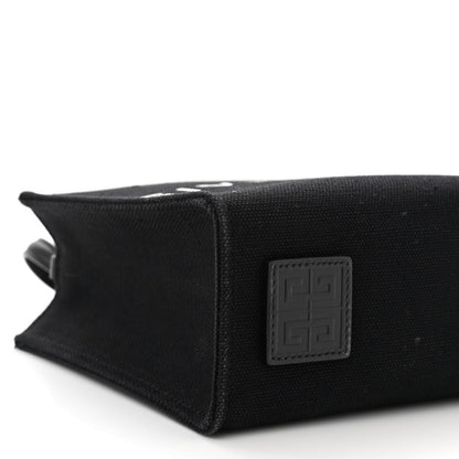 Givenchy Canvas Mini Bond Shopper Tote Black 9 of 10