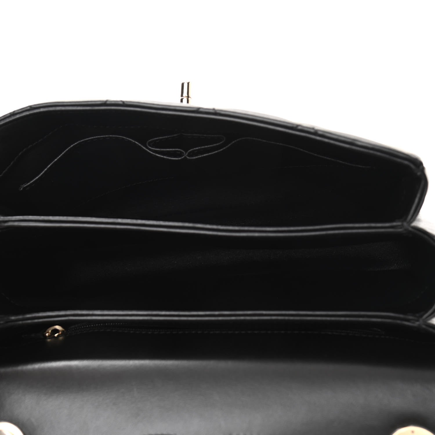 Chanel Lambskin Quilted Small Trendy CC Dual Handle Flap Bag Black 6 of 11