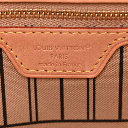Louis Vuitton Monogram Stamped Inside Out Neverfull Bandouliere GM Beige 6 of 11