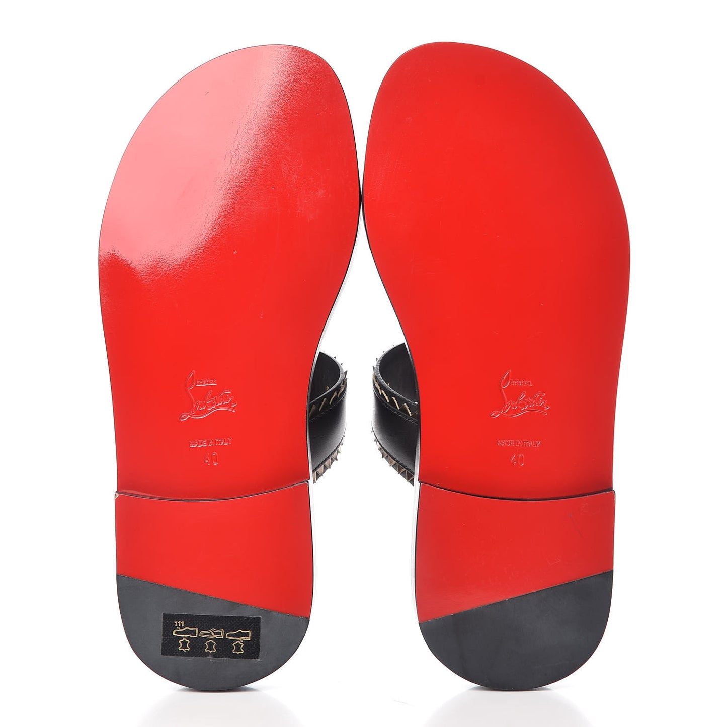Calf Lisse Mens Montezuplage Flat Slide Sandals 40 Black Anthracite