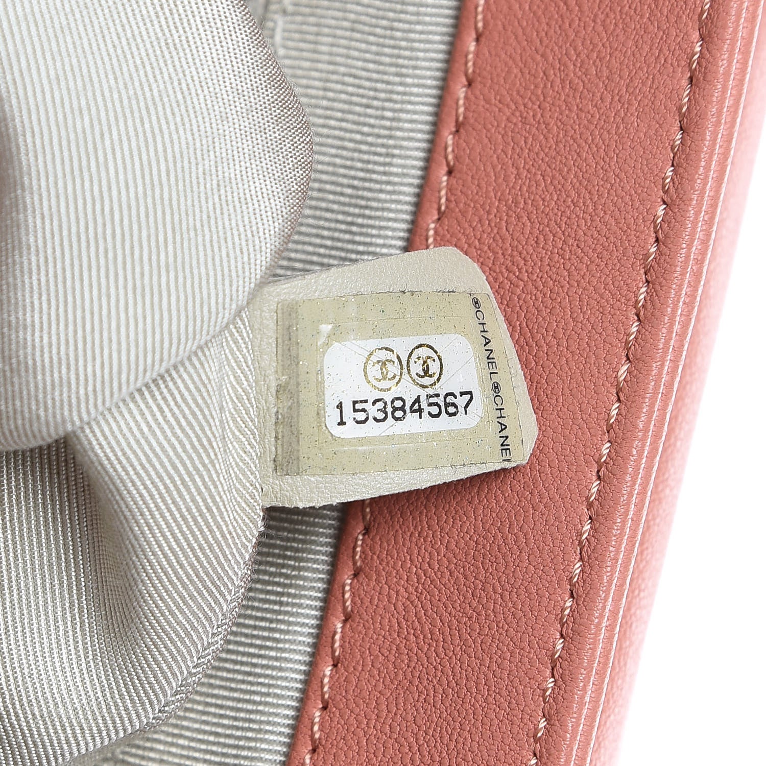 Chanel Washed Lambskin Quilted Medium Chain Around Messenger Pink 8 of 10