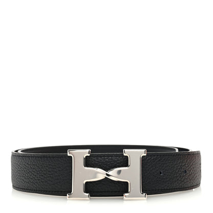 Hermes Chamonix Togo 32mm H Twist Belt 90 75 30 Black 1 of 6