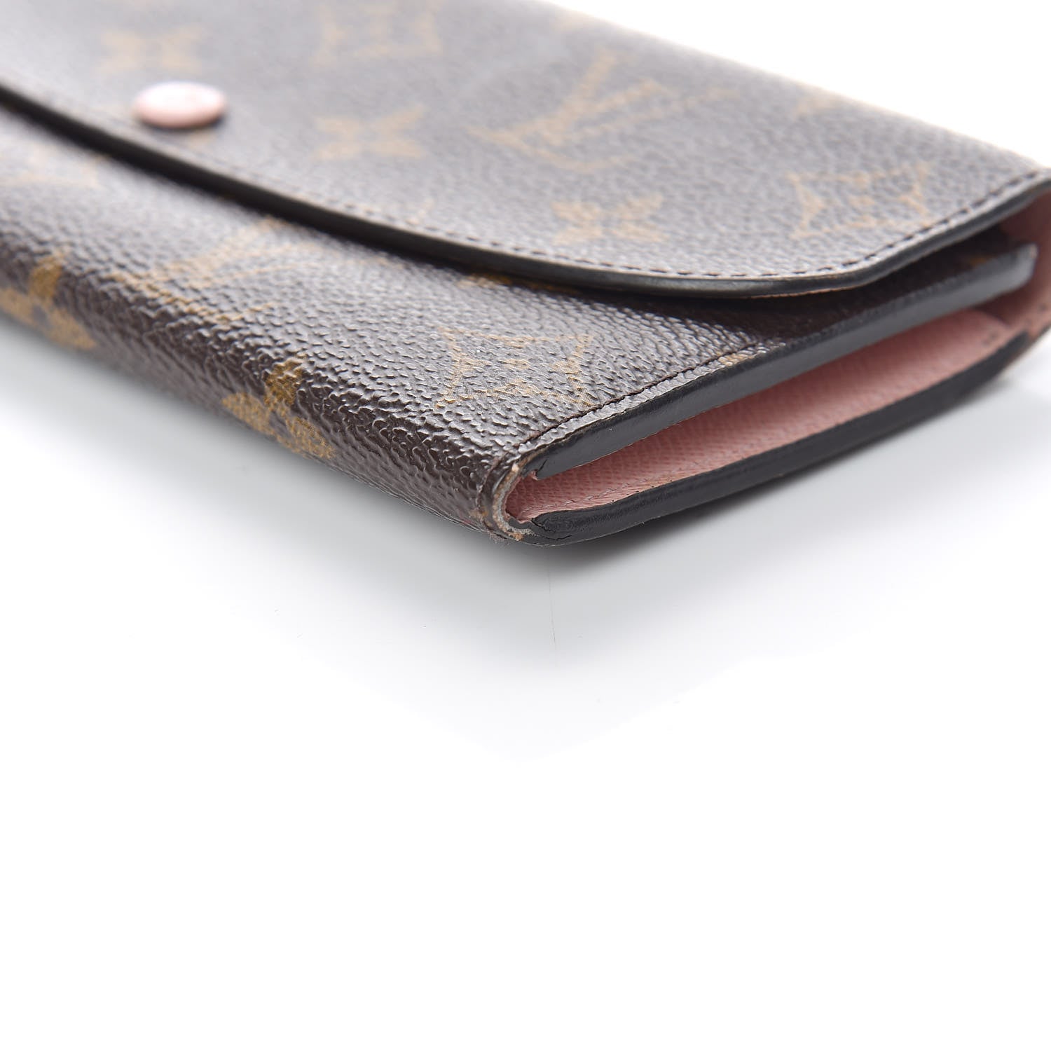 Louis Vuitton Monogram Emilie Wallet Rose Ballerine 9 of 12