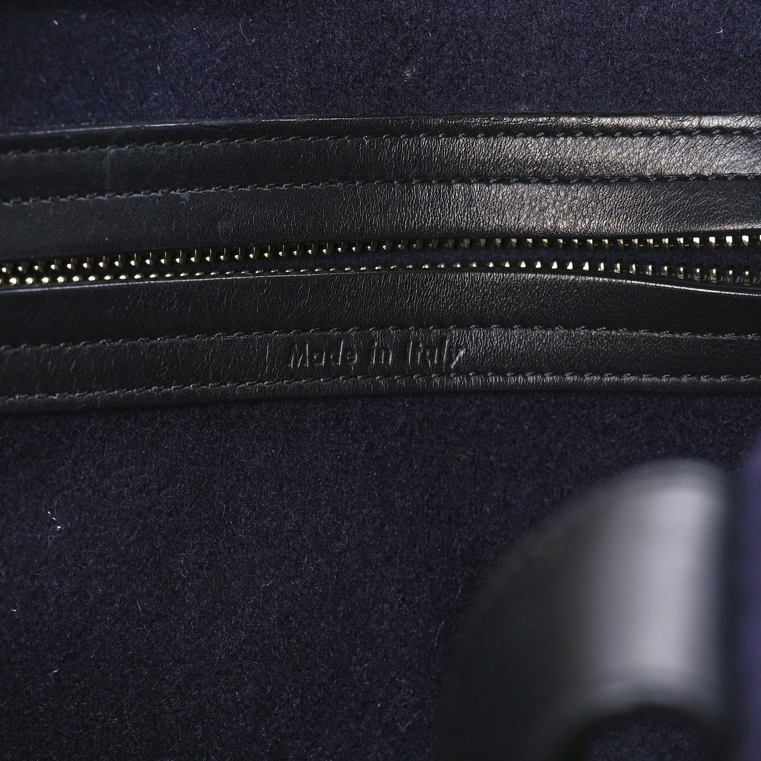 Celine Felt Medium Phantom Luggage Navy 5 of 11