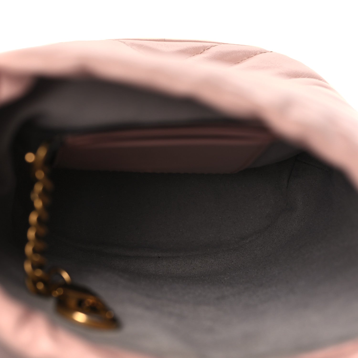Gucci Calfskin Matelasse Mini GG Marmont 2.0 Bucket Bag Perfect Pink 5 of 8