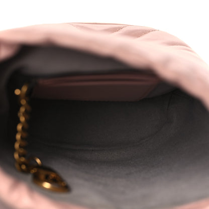 Gucci Calfskin Matelasse Mini GG Marmont 2.0 Bucket Bag Perfect Pink 5 of 8