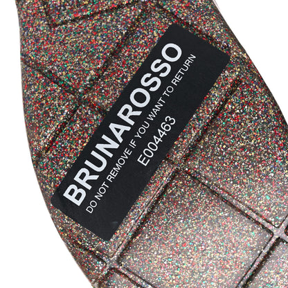 Bottega Veneta Sparkle Rubber Puddle Ankle Boots 40 Multicolor 6 of 9