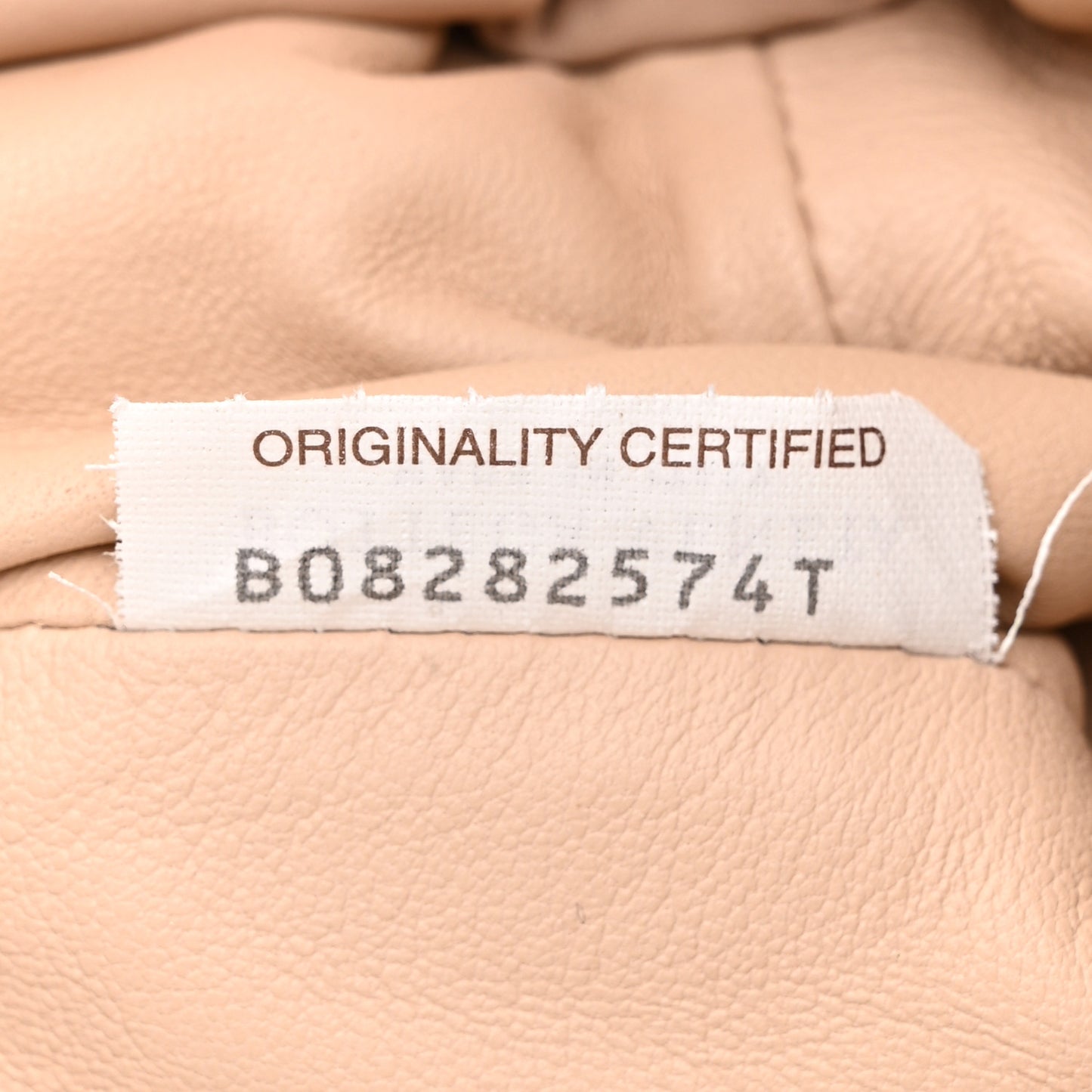 Nappa Intrecciato The Mini Pouch Almond