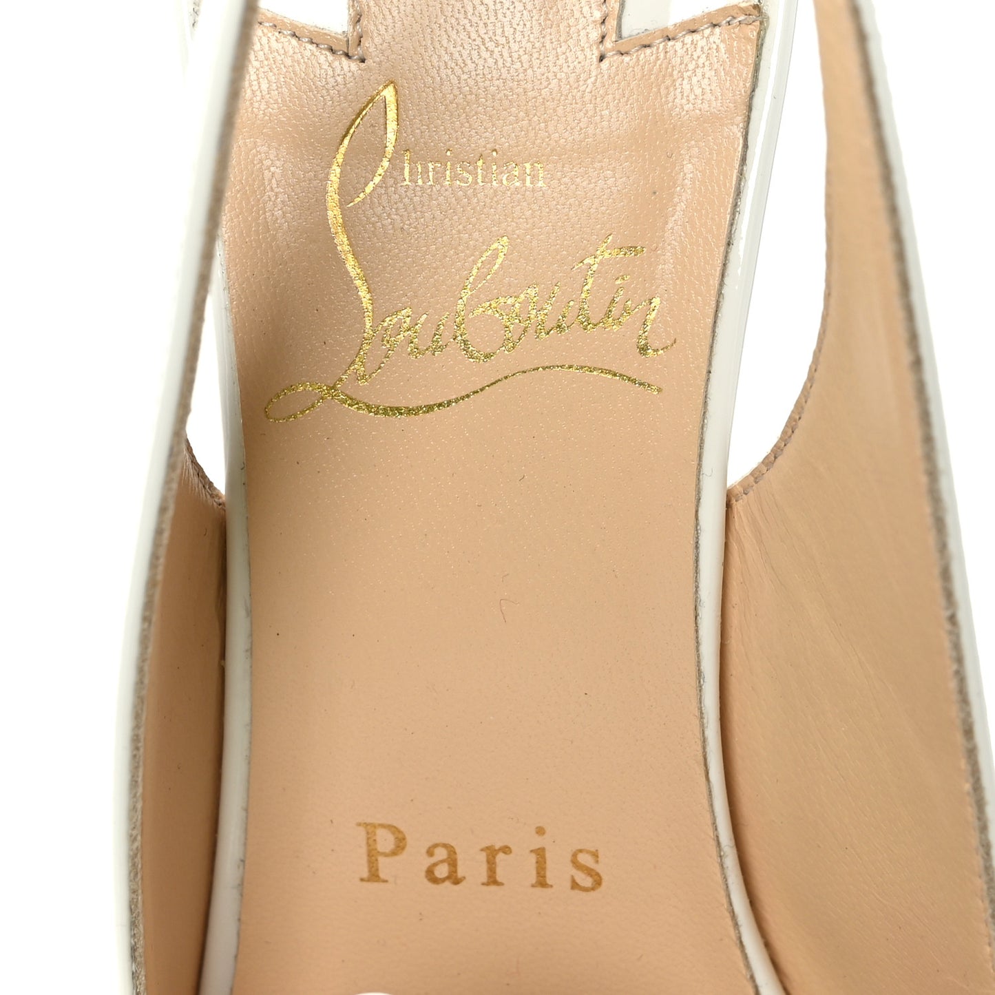 Patent Clare Nodo 80 Pumps 37.5 White