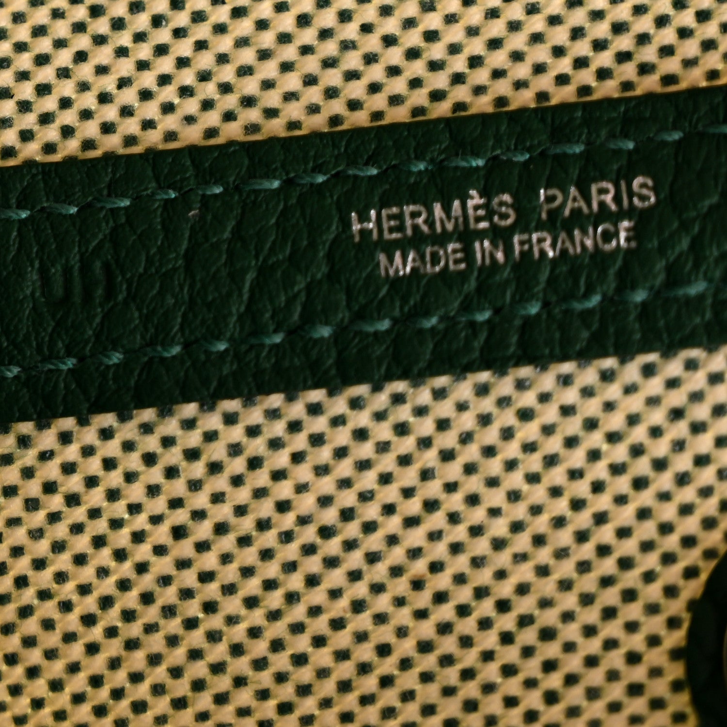 Hermes H Viking Negonda Neo Garden 23 Ecru Vert Moyen 7 of 10