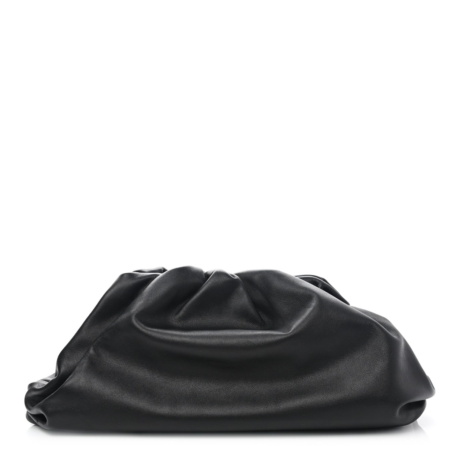 Bottega Veneta Smooth Butter Calf The Pouch Oversized Clutch Black 1 of 11