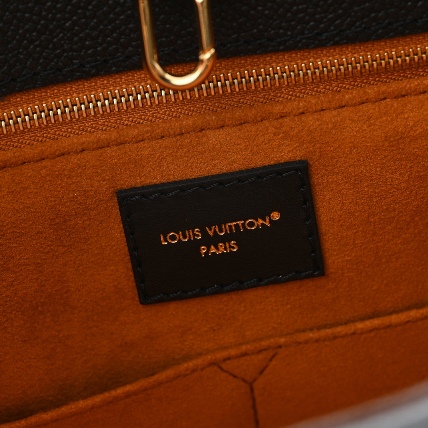 Louis Vuitton Empreinte Monogram Giant Onthego MM Black 6 of 10